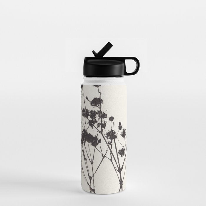 Gypsophila in a Blue Vase Water Bottle Gallery Image 1