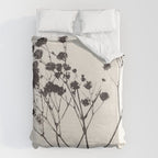 Gypsophila in a Blue Vase Duvet Cover Gallery Image 6