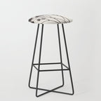 Gypsophila in a Blue Vase Stool Gallery Image 1