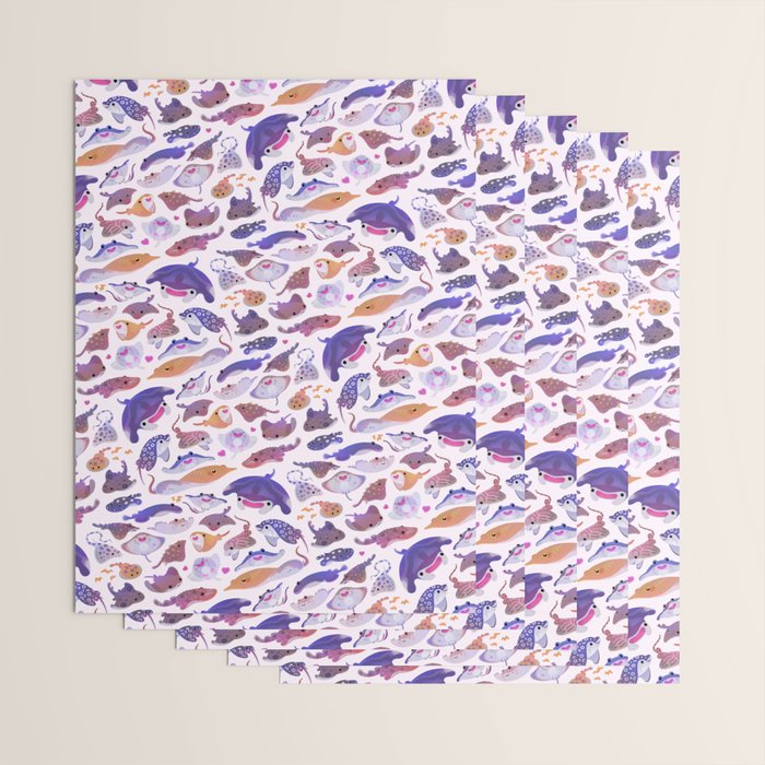Ray day 1 - bright Wrapping Paper Gallery Image 3