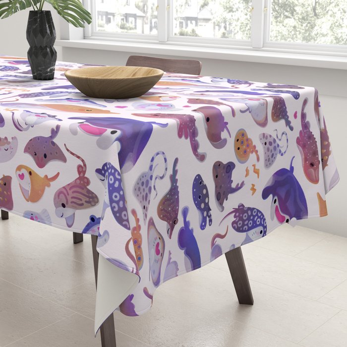 Ray day 1 - bright Tablecloth Gallery Image 3