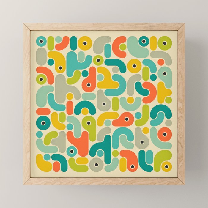 Geometrics 10 Mini Art Print Gallery Image 1