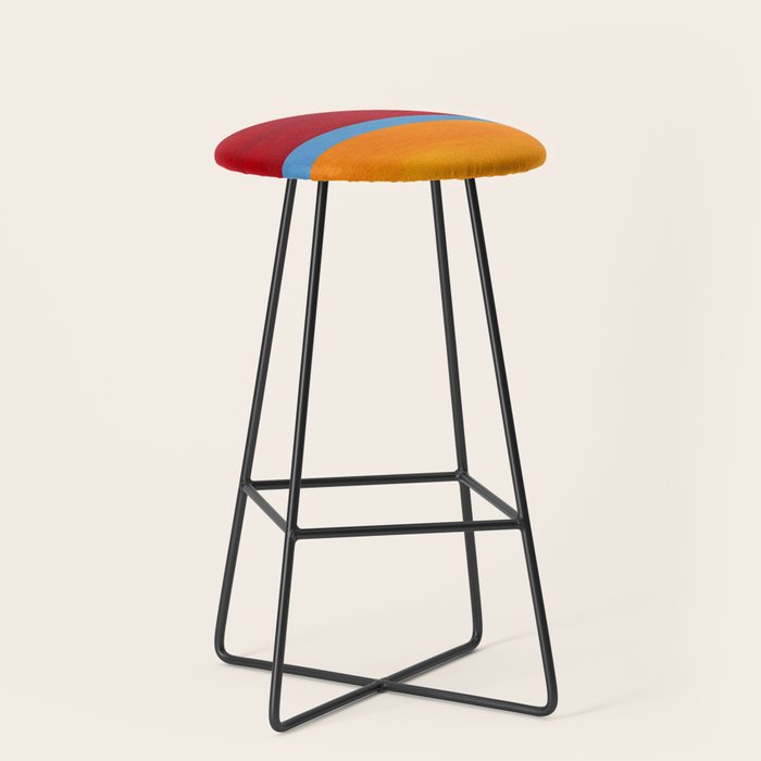 Corduroy Blue  Stool Gallery Image 1