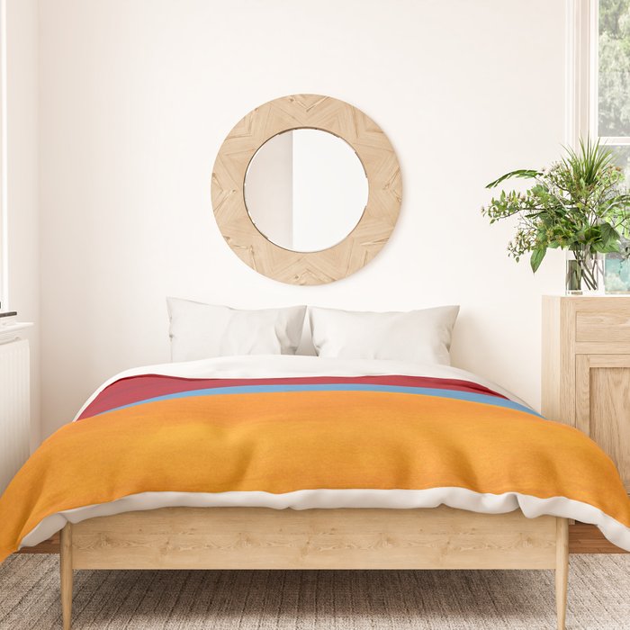 Corduroy Blue  Duvet Cover Gallery Image 3