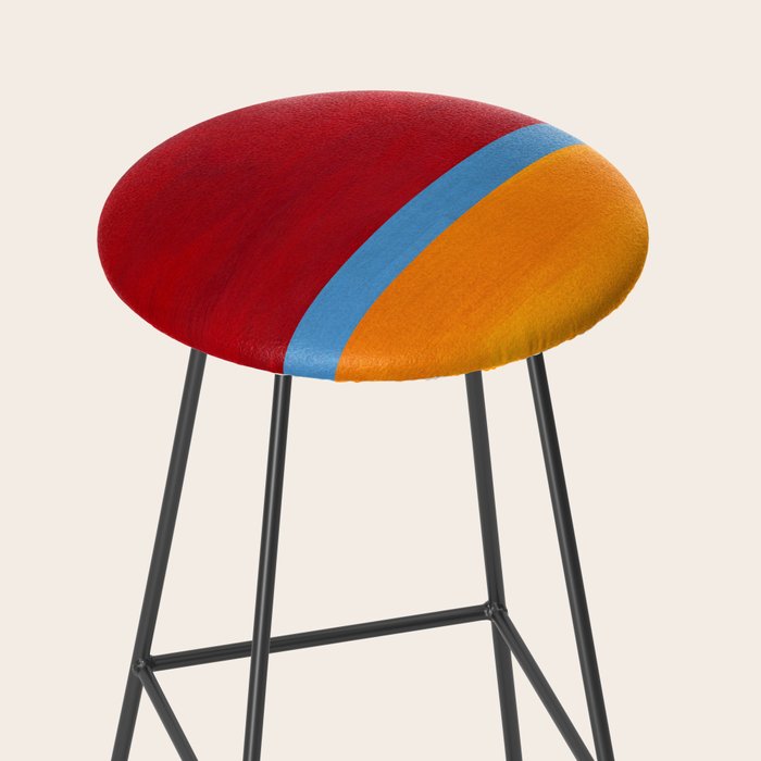 Corduroy Blue  Stool Gallery Image 2
