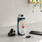 Mimosa Cocktail Zodiac Sign Water Bottle Gallery Image 4