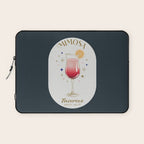 Mimosa Cocktail Zodiac Sign Laptop Sleeve Gallery Image 1