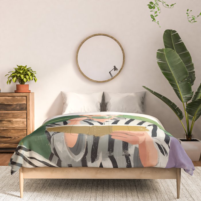 Morning Muse in Stripes Comforter Gallery Image 3