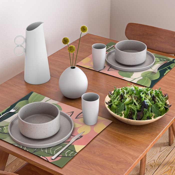 Peaceful Garden Feelings 02 Placemat Gallery Image 2