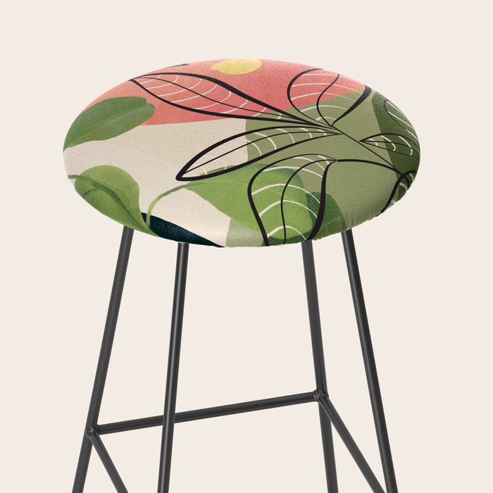 Peaceful Garden Feelings 02 Stool Gallery Image 2