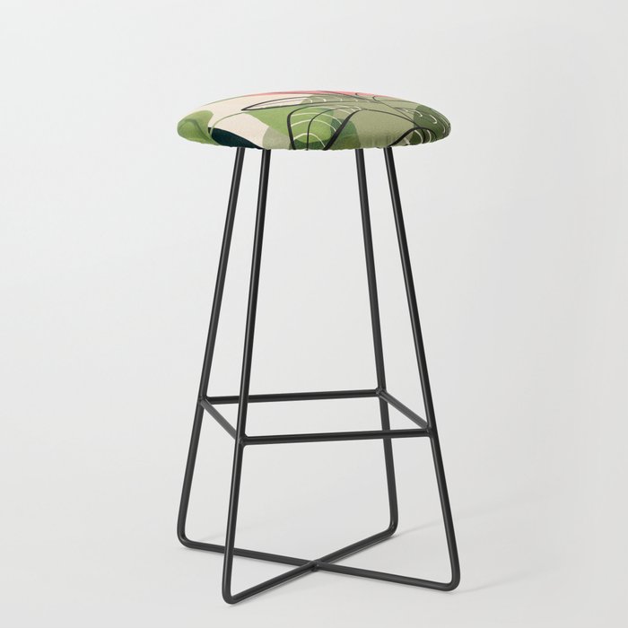 Peaceful Garden Feelings 02 Stool Gallery Image 1