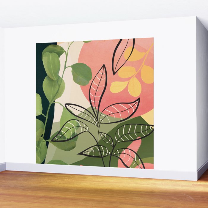 Peaceful Garden Feelings 02 Wall Mural Gallery Image 2