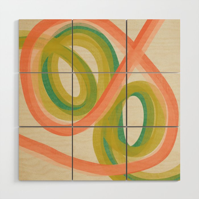 Modern Painting - Spring Abstract #1 Wood Wall Art Gallery Image 1