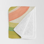 Modern Painting - Spring Abstract #1 Throw Blanket Gallery Image 3