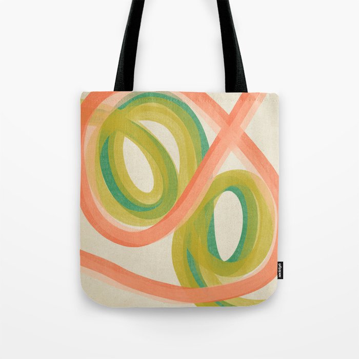 Modern Painting - Spring Abstract #1 Tote Bag Gallery Image 1