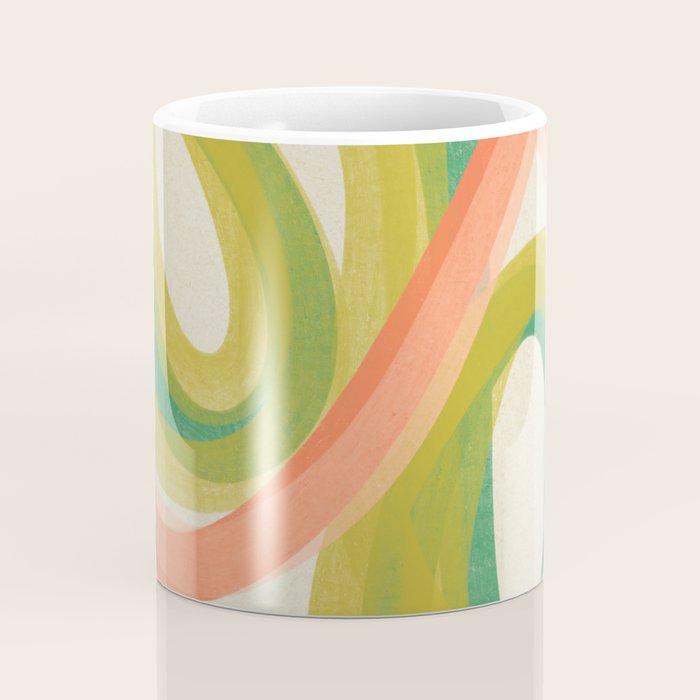 Modern Painting - Spring Abstract #1 Coffee Mug Gallery Image 4