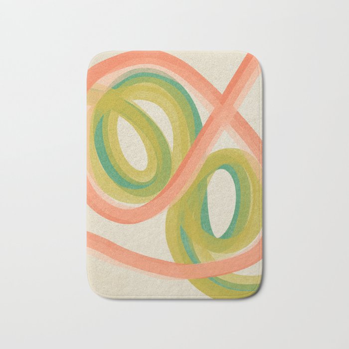 Modern Painting - Spring Abstract #1 Bath Mat Gallery Image 1
