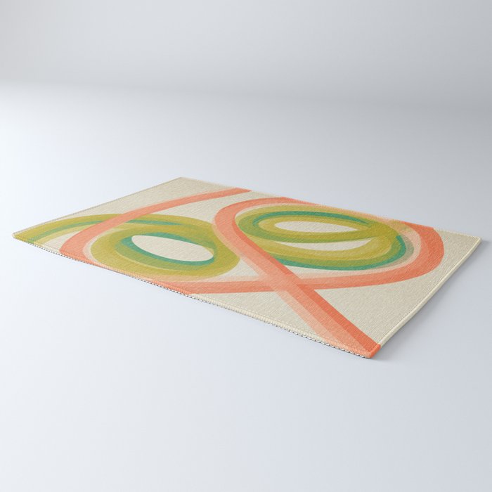 Modern Painting - Spring Abstract #1 Rug Gallery Image 3