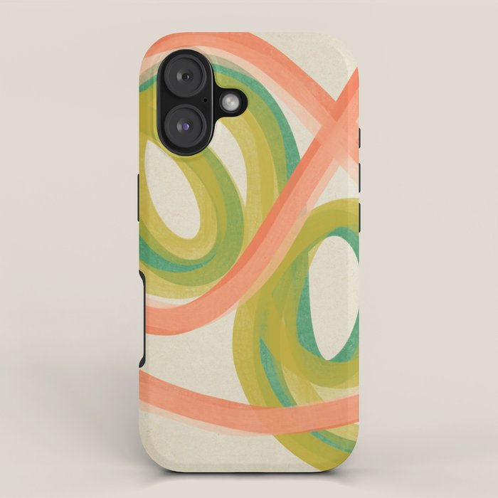 Modern Painting - Spring Abstract #1 iPhone Case Gallery Image 1