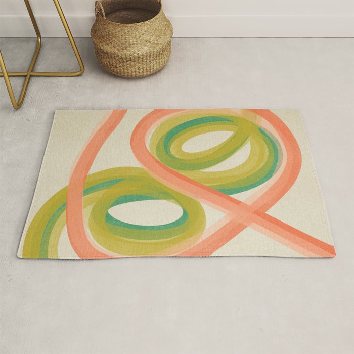Modern Painting - Spring Abstract #1 Rug Gallery Image 1