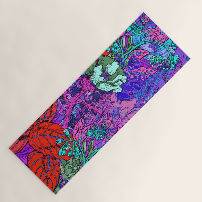 Electric Garden Yoga Mat Gallery Image 1