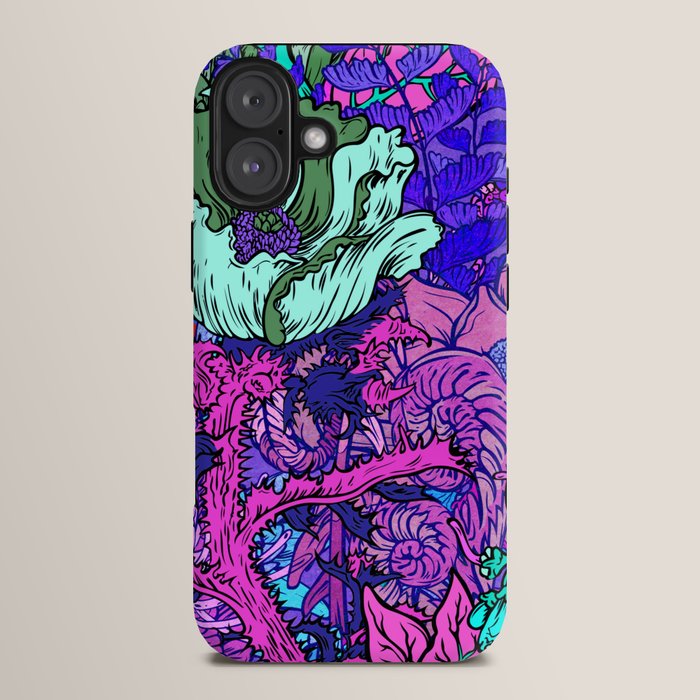 Electric Garden iPhone Case