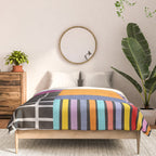 Modern Multicolor Patchwork Design Comforter Gallery Image 3