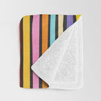 Modern Multicolor Patchwork Design Throw Blanket Gallery Image 3