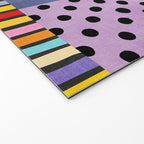 Modern Multicolor Patchwork Design Welcome Mat Gallery Image 2