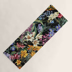 Isolated Blooms II Night Yoga Mat Gallery Image 1