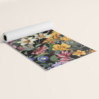 Isolated Blooms II Night Yoga Mat Gallery Image 2