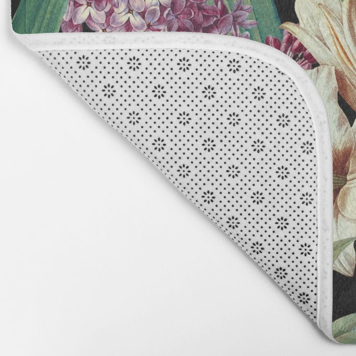 Isolated Blooms II Night Bath Mat Gallery Image 2