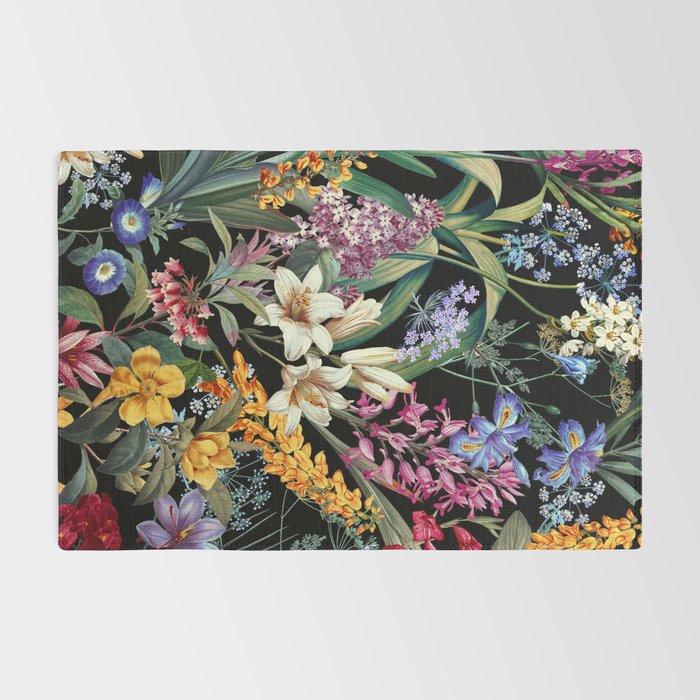 Isolated Blooms II Night Rug Gallery Image 2
