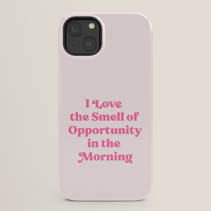 Retro Morning Quote Nº1  pink iPhone Case Gallery Image 26
