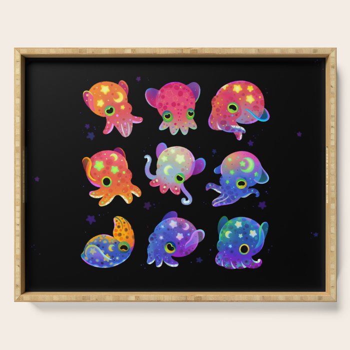 Bobtail squid Serving Tray Gallery Image 1