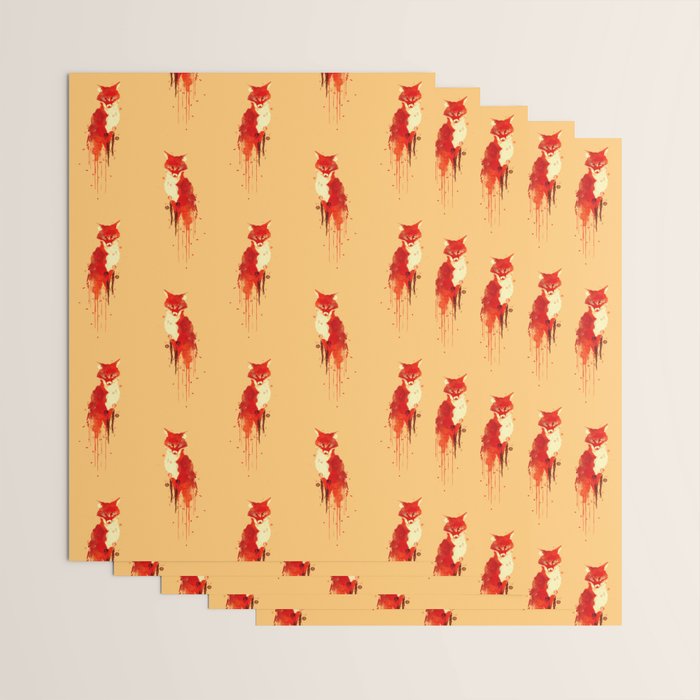 The fox, the forest spirit Wrapping Paper Gallery Image 3