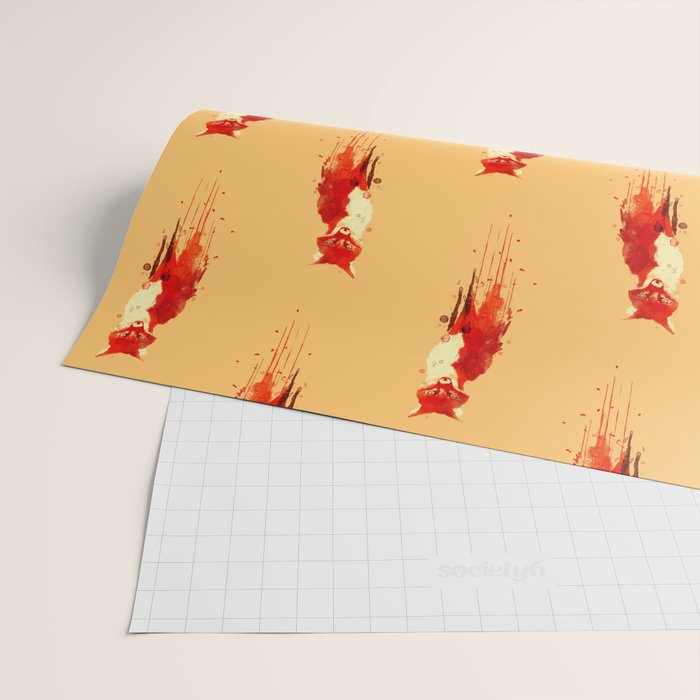 The fox, the forest spirit Wrapping Paper Gallery Image 2