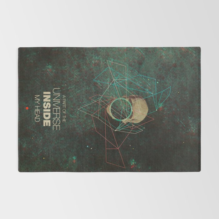 A Part Of The Universe Inside My Head Rug Gallery Image 2