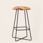 70's Daisy Bloom  Stool Gallery Image 1