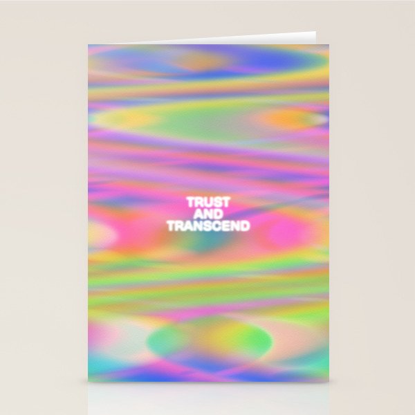 Trust and Transcend Stationery Card Gallery Image 2