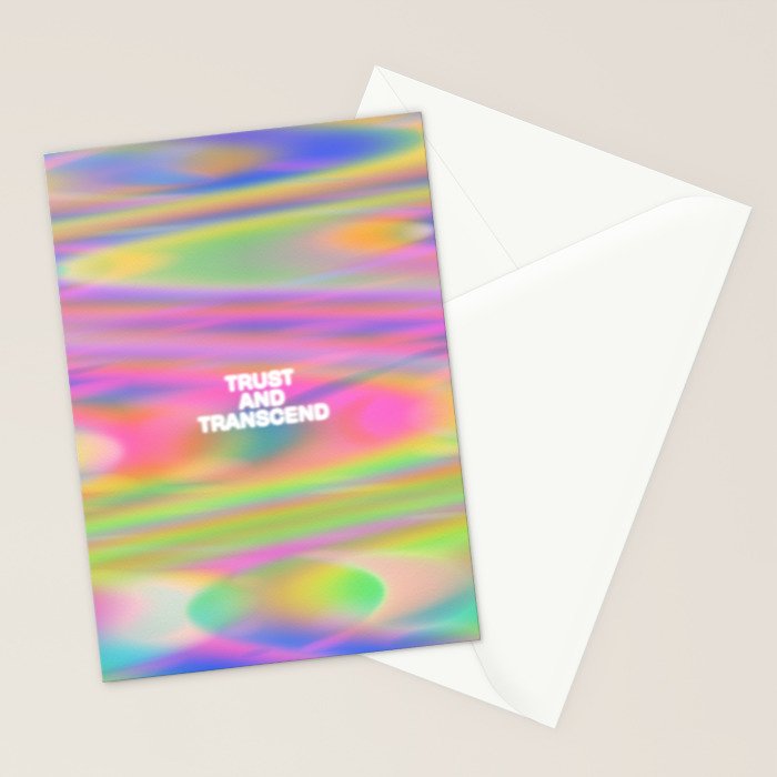 Trust and Transcend Stationery Card Gallery Image 2