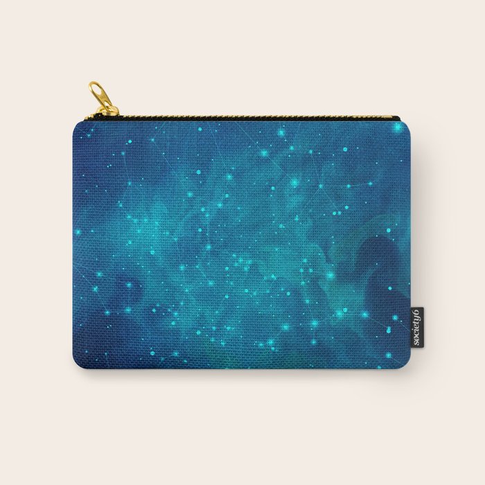 Indigo Nebula Carry All Pouch Gallery Image 1