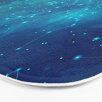 Indigo Nebula Bath Mat Gallery Image 3