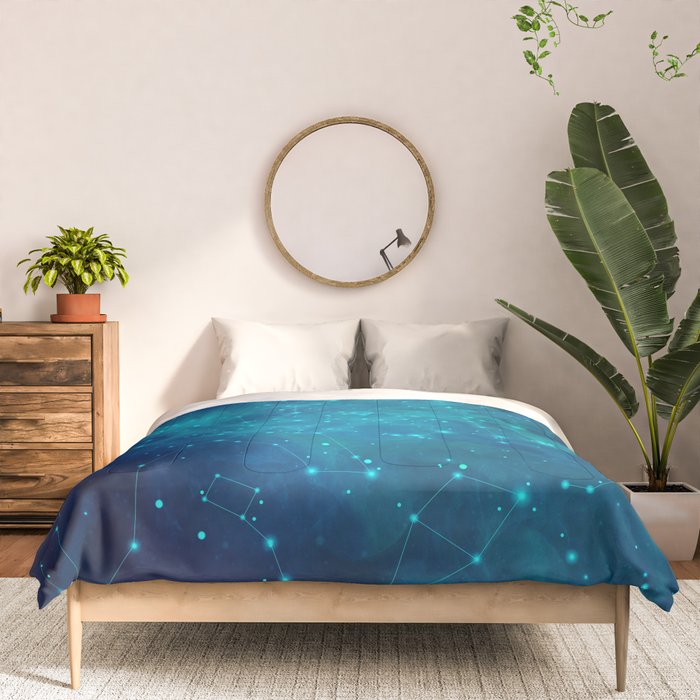 Indigo Nebula Comforter Gallery Image 3