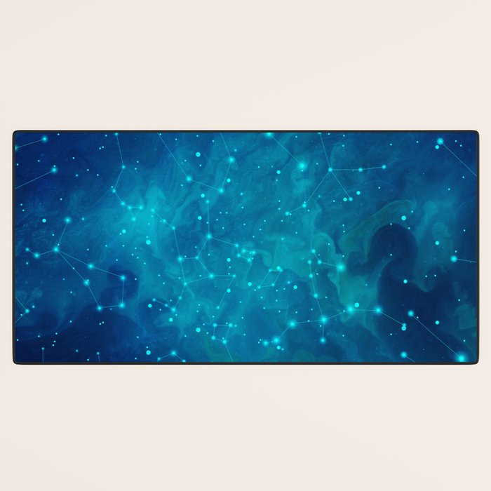 Indigo Nebula Desk Mat Gallery Image 3