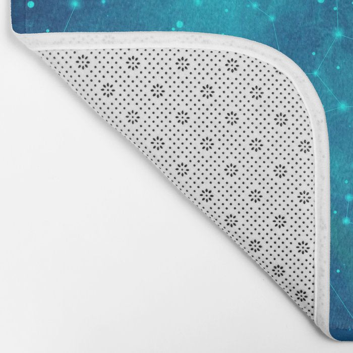 Indigo Nebula Bath Mat Gallery Image 2