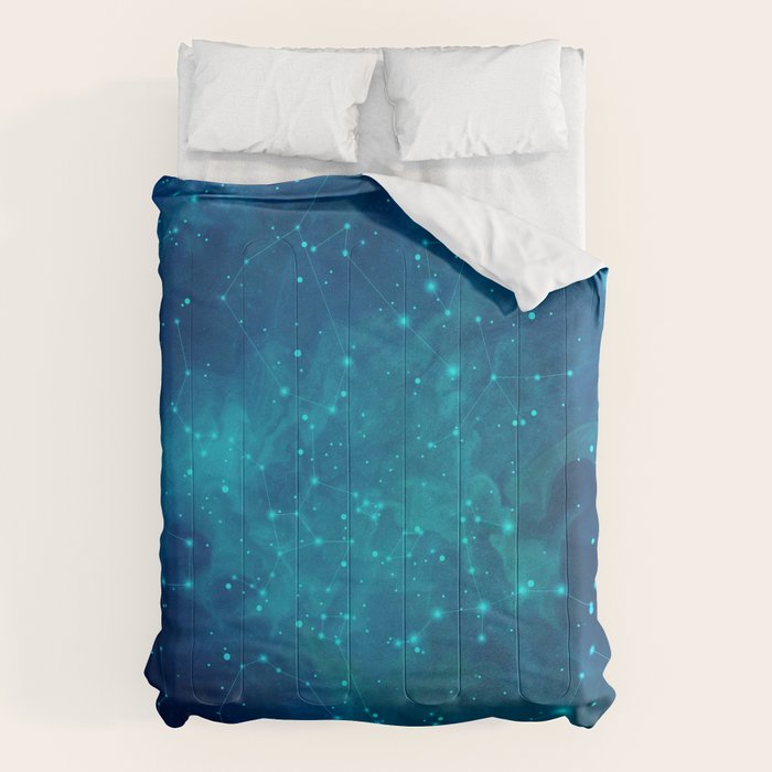 Indigo Nebula Comforter Gallery Image 6