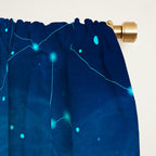 Indigo Nebula Window Curtain Gallery Image 2