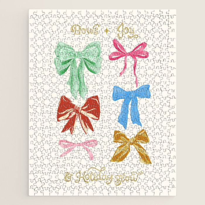 Holiday colorful bows Jigsaw Puzzle Gallery Image 1