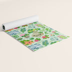 Baby succulent 4 - green Yoga Mat Gallery Image 2